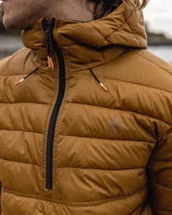 Crest Recycled Insulated Jacket - Golden Brown