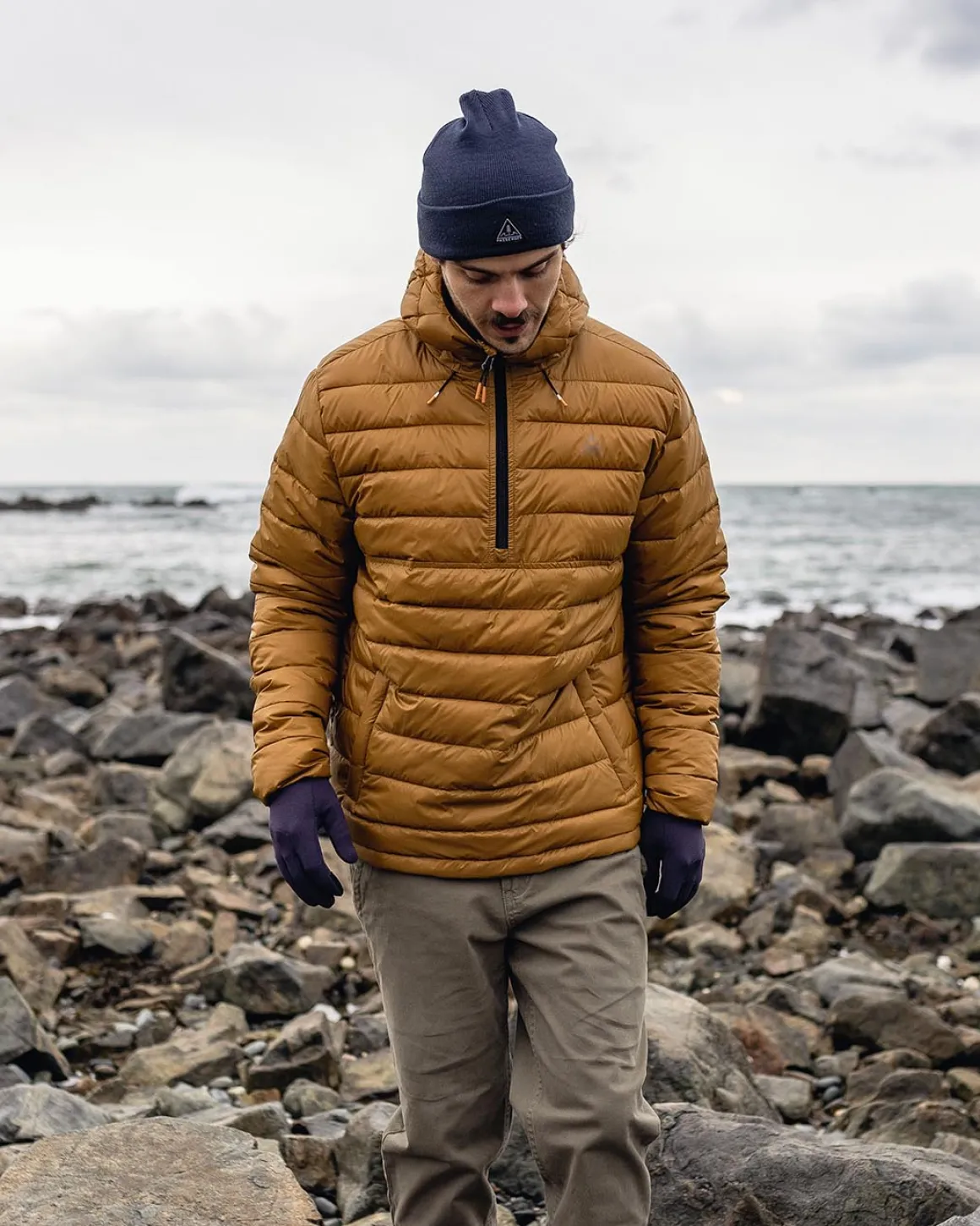 Crest Recycled Insulated Jacket - Golden Brown