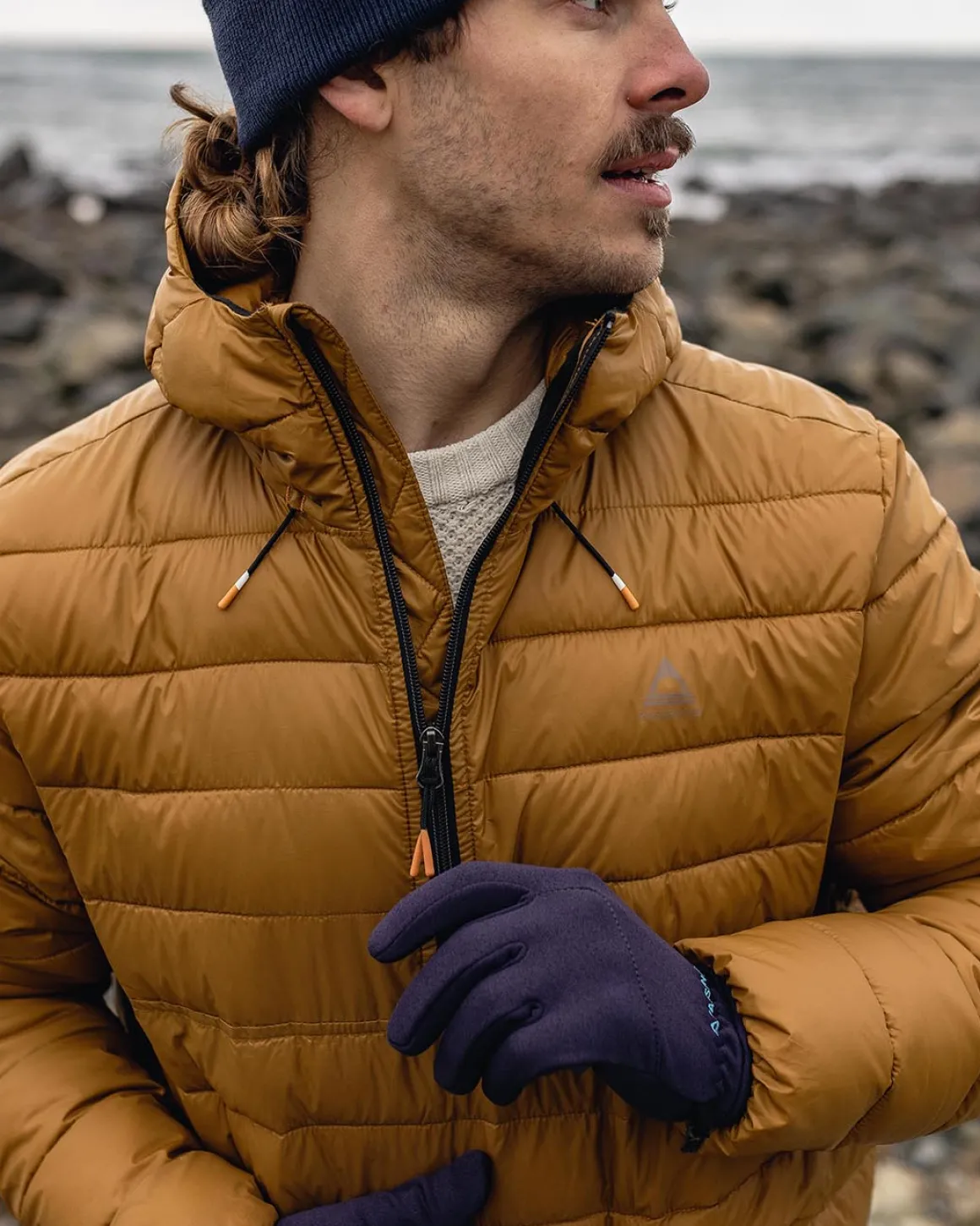 Crest Recycled Insulated Jacket - Golden Brown