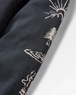 Dawn Recycled Cotton Long Sleeve T-Shirt - Black