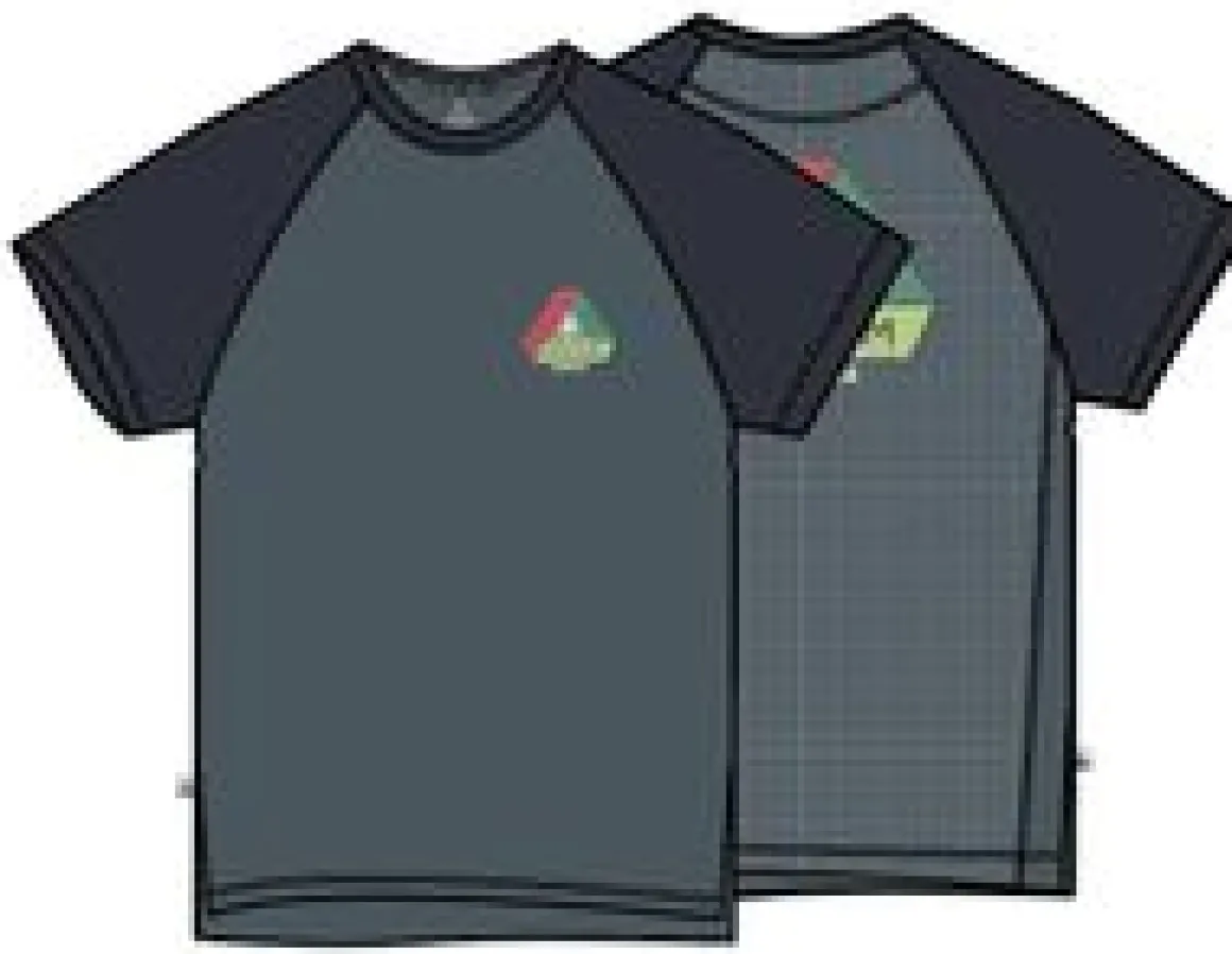 Dawn To Dusk Recycled Active T-shirt - Storm Gray