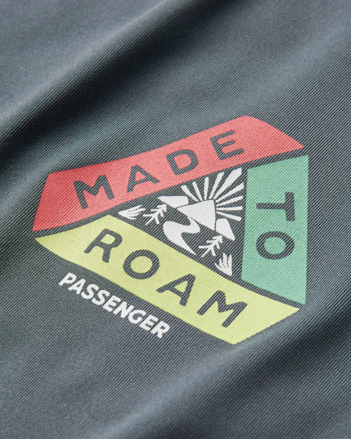 Dawn To Dusk Recycled Active T-shirt - Storm Gray