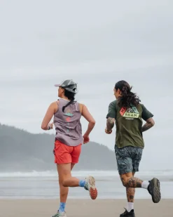 Dawn To Dusk Recycled Active T-shirt - Khaki Green