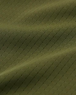 Dawn To Dusk Recycled Active T-shirt - Khaki Green