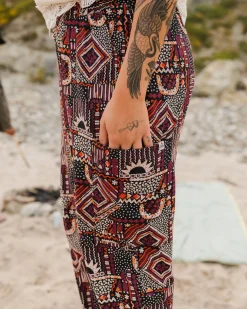 Day Dream Recycled Pant - Vintage Patchwork Black/Multi