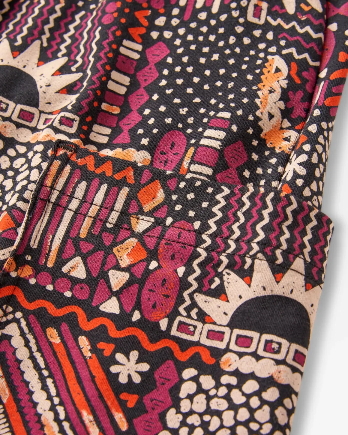 Day Dream Recycled Pant - Vintage Patchwork Black/Multi