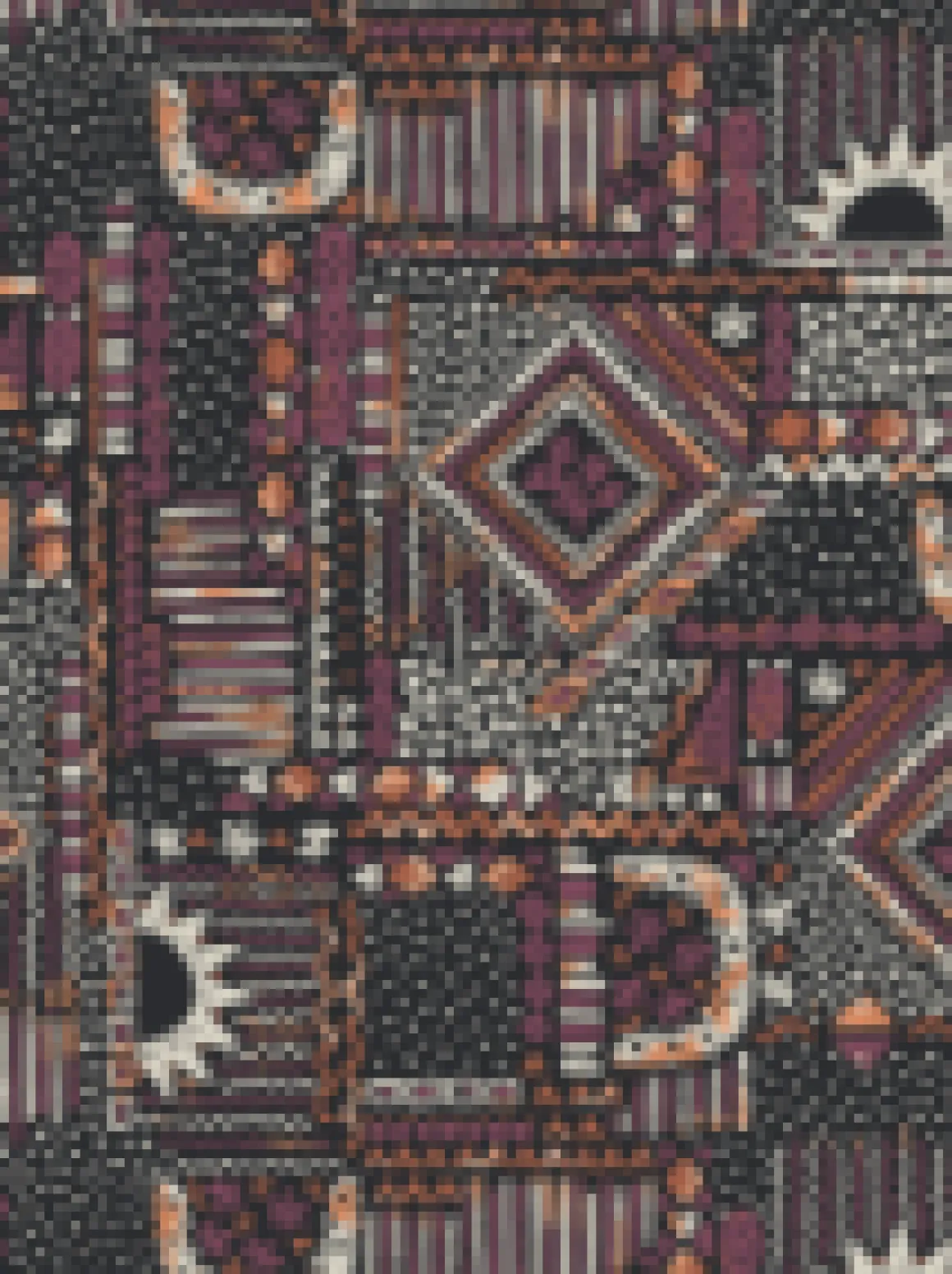 Day Dream Recycled Pant - Vintage Patchwork Black/Multi