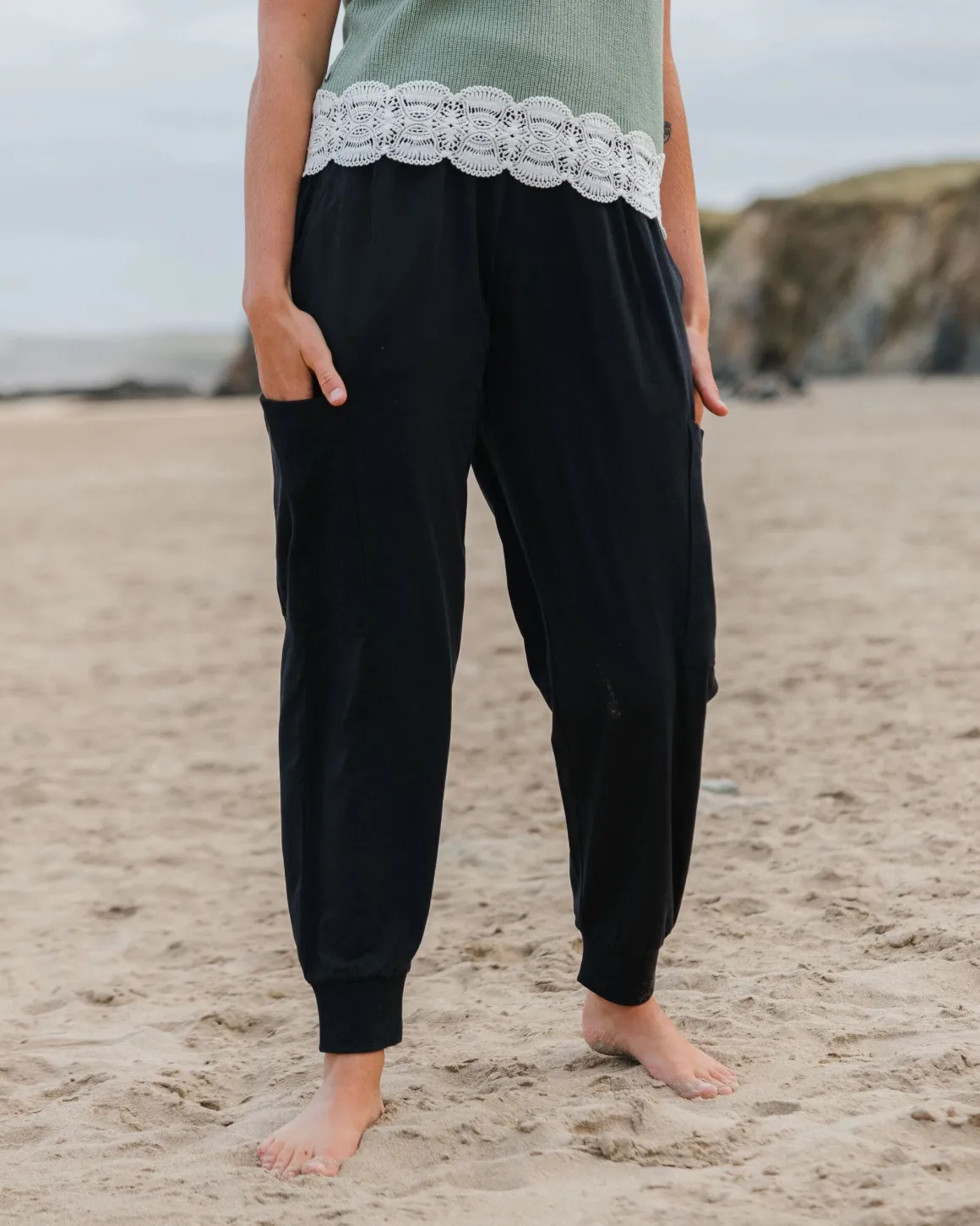 Day Dream Recycled Pant - Black