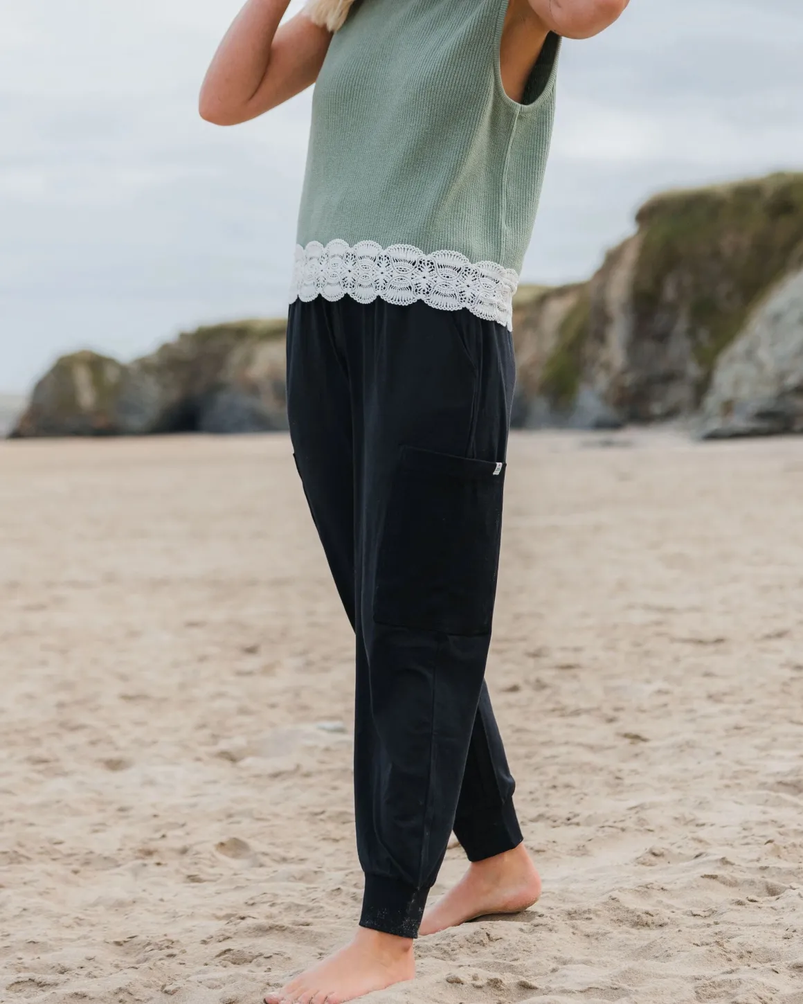 Day Dream Recycled Pant - Black