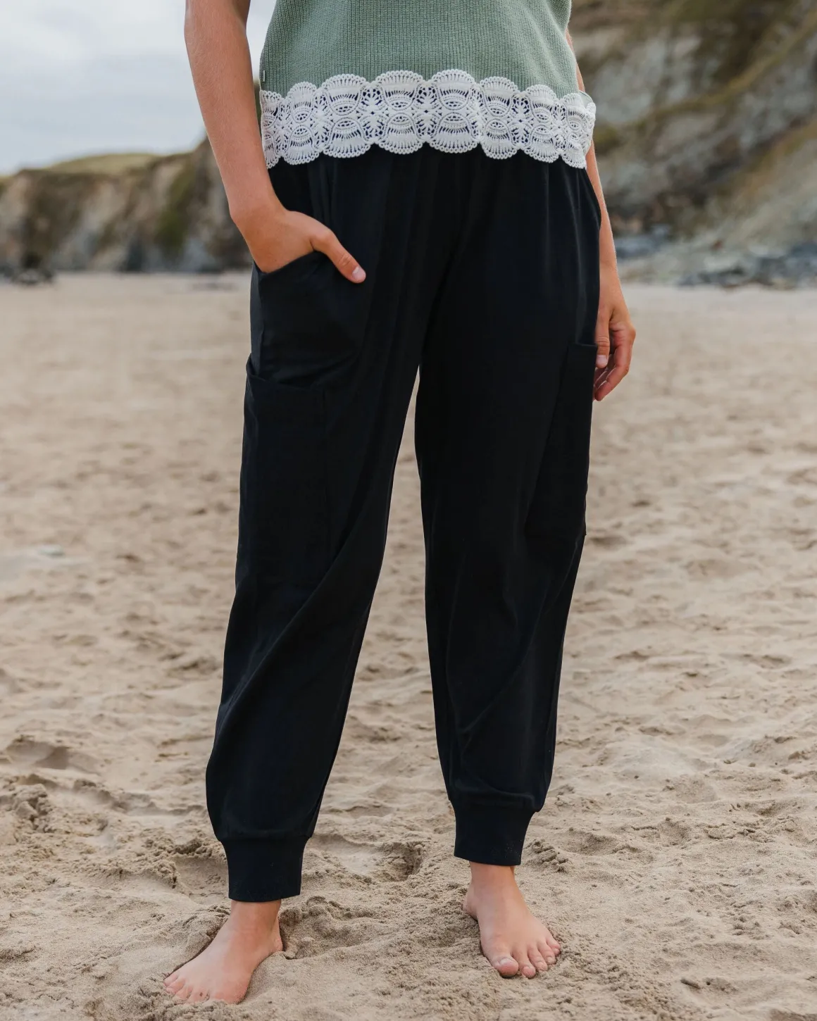 Day Dream Recycled Pant - Black