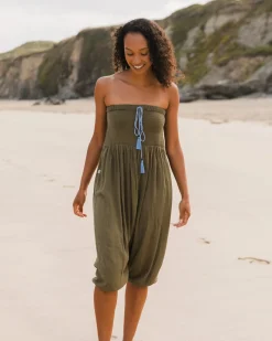 Daylily Loose Pant - Khaki Green