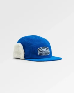 Daytime Recycled Cotton Sherpa Lined Hat - Azure Blue