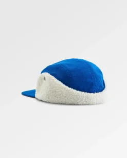 Daytime Recycled Cotton Sherpa Lined Hat - Azure Blue