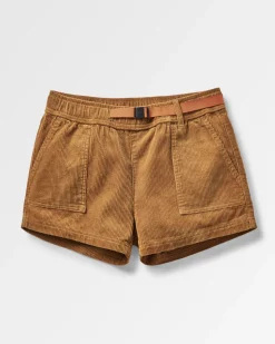 Del Sur Cord Shorts - Tapenade