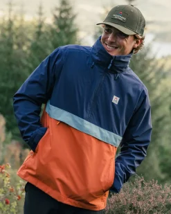 Diablo Recycled Water Resistant Pullover - Rich Navy