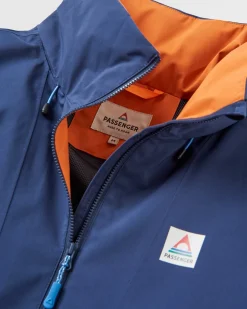 Diablo Recycled Water Resistant Pullover - Rich Navy