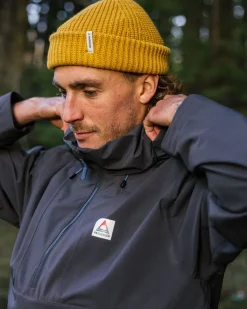 Diablo Recycled Water Resistant Pullover - Faded Black