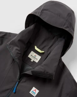 Diablo Recycled Water Resistant Pullover - Faded Black