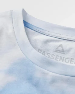 Discovery Organic Cotton T-Shirt - Tie Dye Cornflower