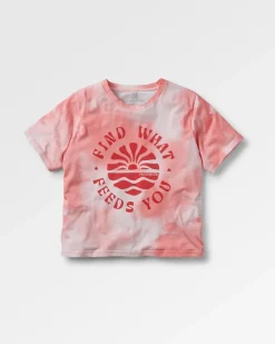 Discovery Organic Cotton T-Shirt - Tie Dye Shell Pink