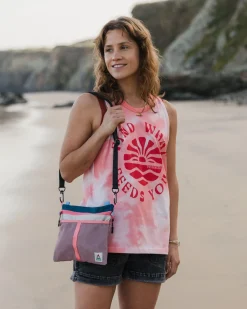 Discovery Organic Cotton Tank Top - Tie Dye Shell Pink