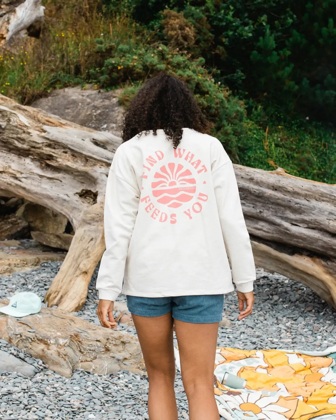 Discovery Recycled Cotton Sweatshirt - Milky Marl