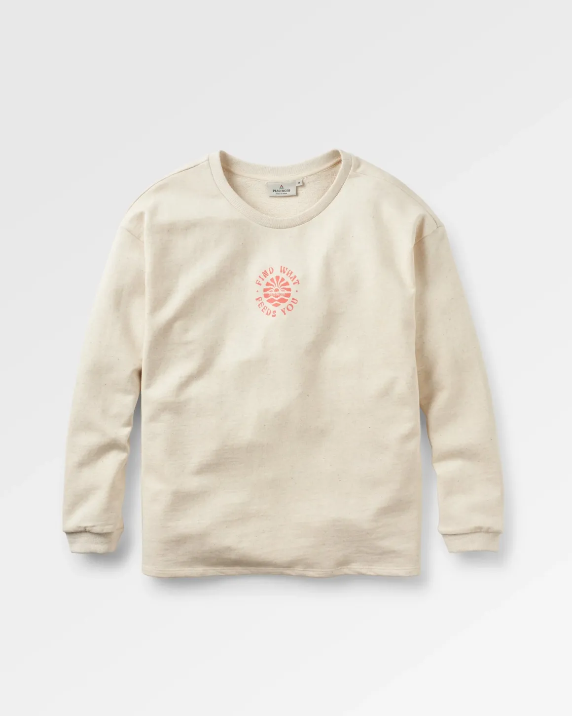 Discovery Recycled Cotton Sweatshirt - Milky Marl