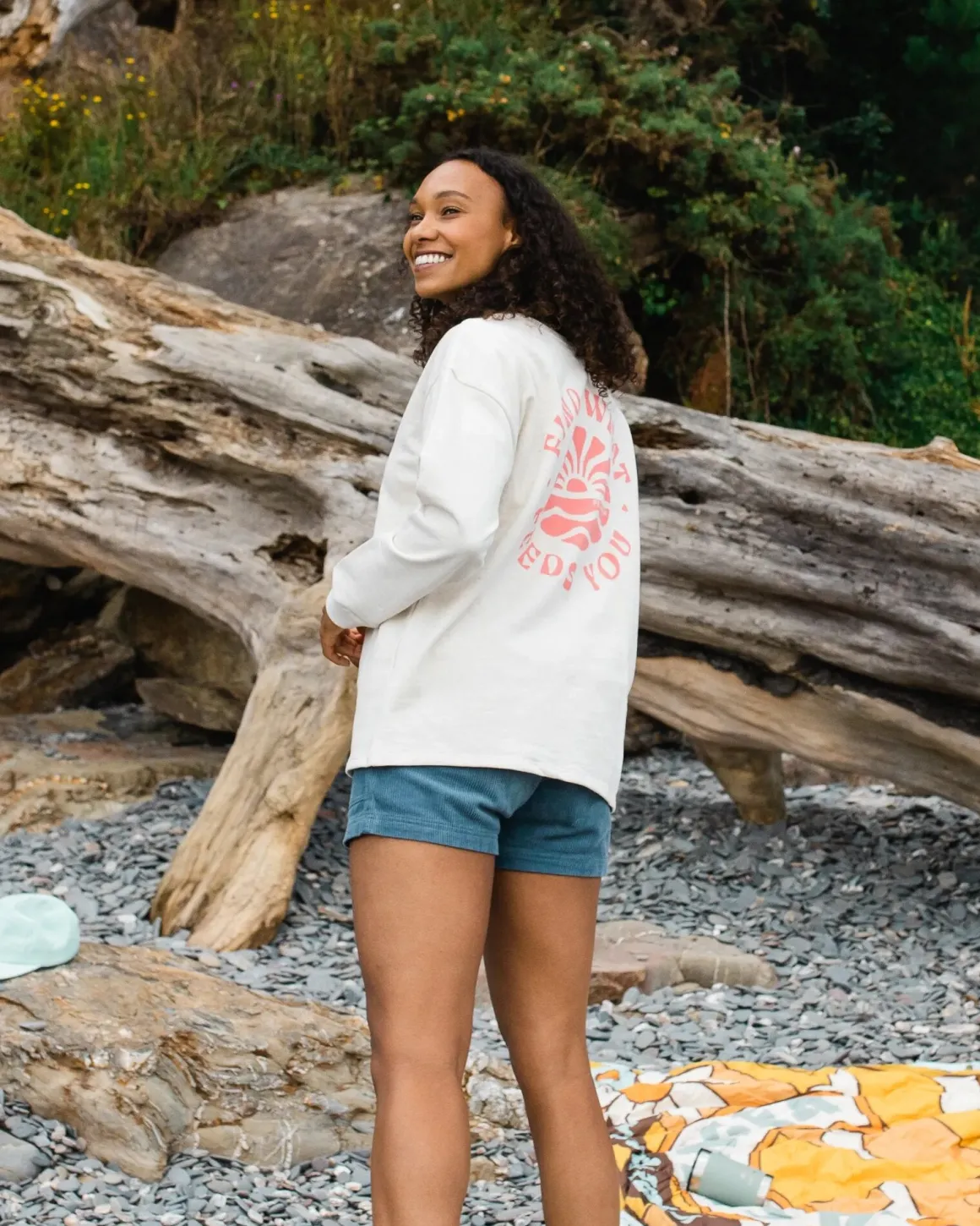 Discovery Recycled Cotton Sweatshirt - Milky Marl