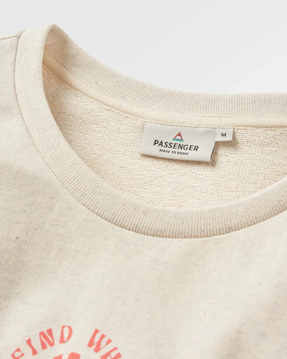 Discovery Recycled Cotton Sweatshirt - Milky Marl