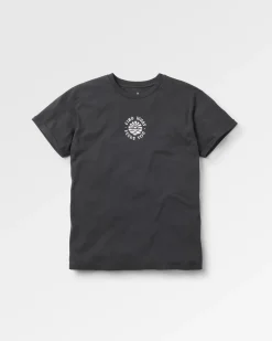 Discovery Rolled Sleeve T-Shirt - Black