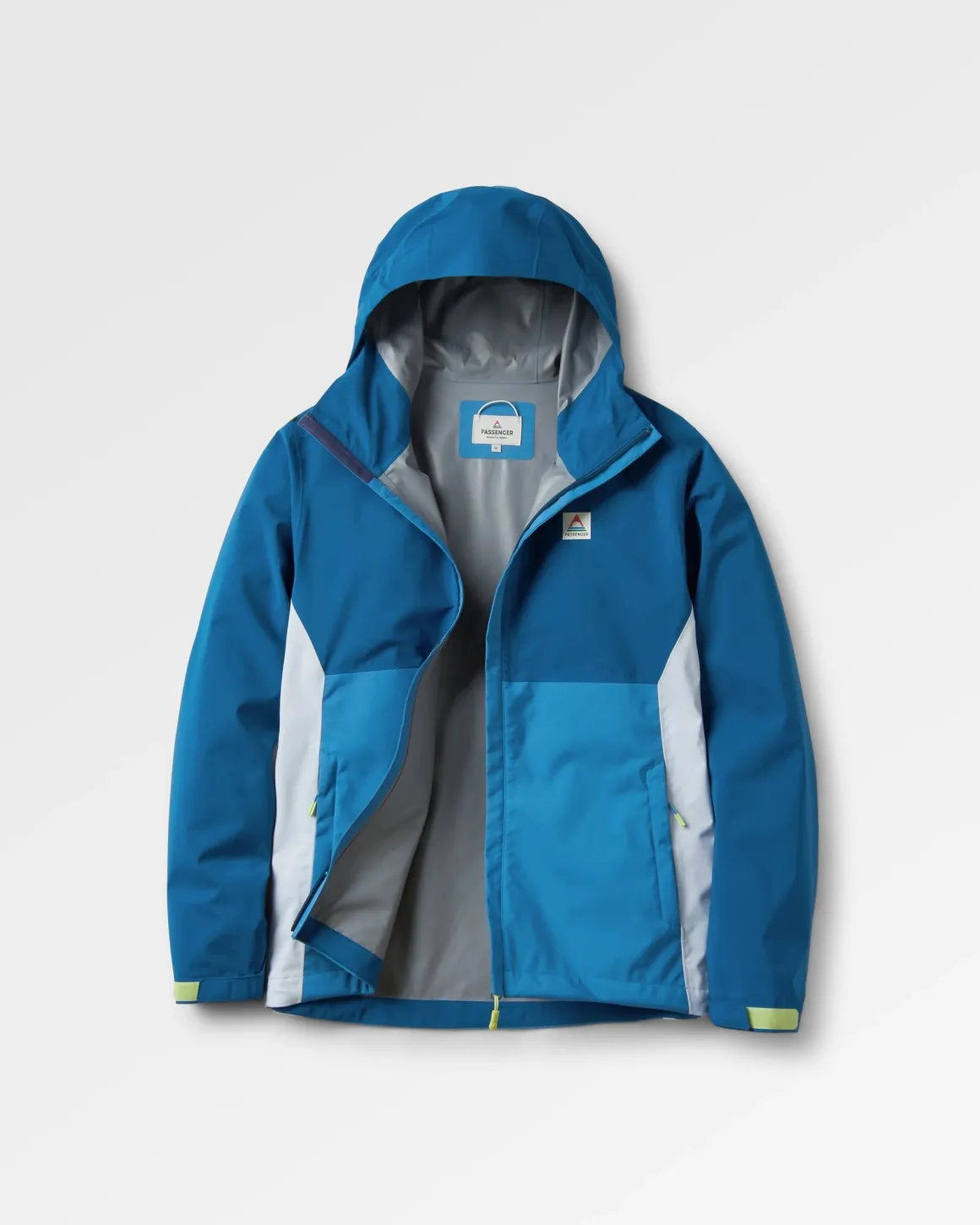 Downpour Recycled Waterproof Jacket - Tidal Blue/Blue Steel