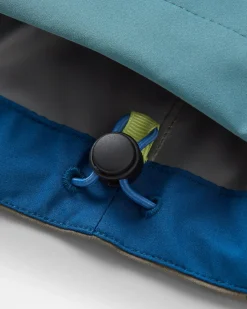 Downpour Recycled Waterproof Jacket - Tidal Blue/Arctic/Dusty Olive