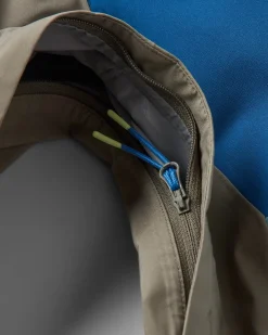 Downpour Recycled Waterproof Jacket - Tidal Blue/Arctic/Dusty Olive
