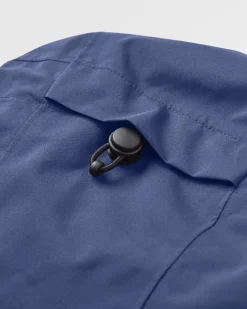 Downpour Recycled Waterproof Jacket - Rich Navy