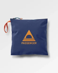 Downpour Recycled Waterproof Jacket - Rich Navy