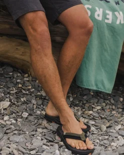 Downriver Flip Flop - Khaki Green