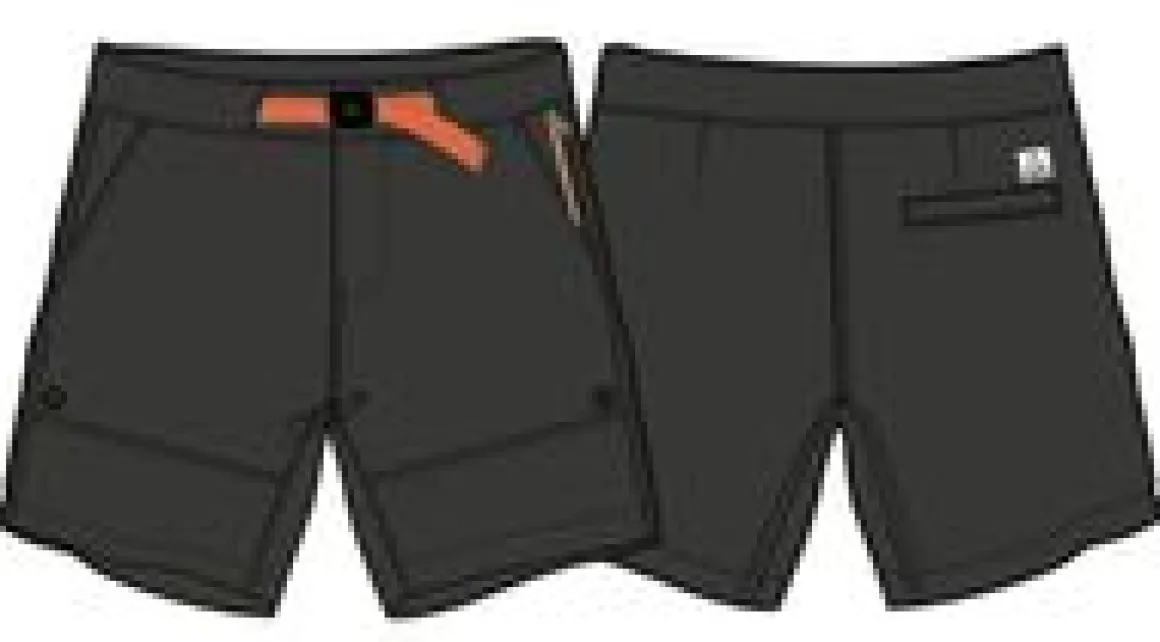 Drift All Purpose Shorts - True Black