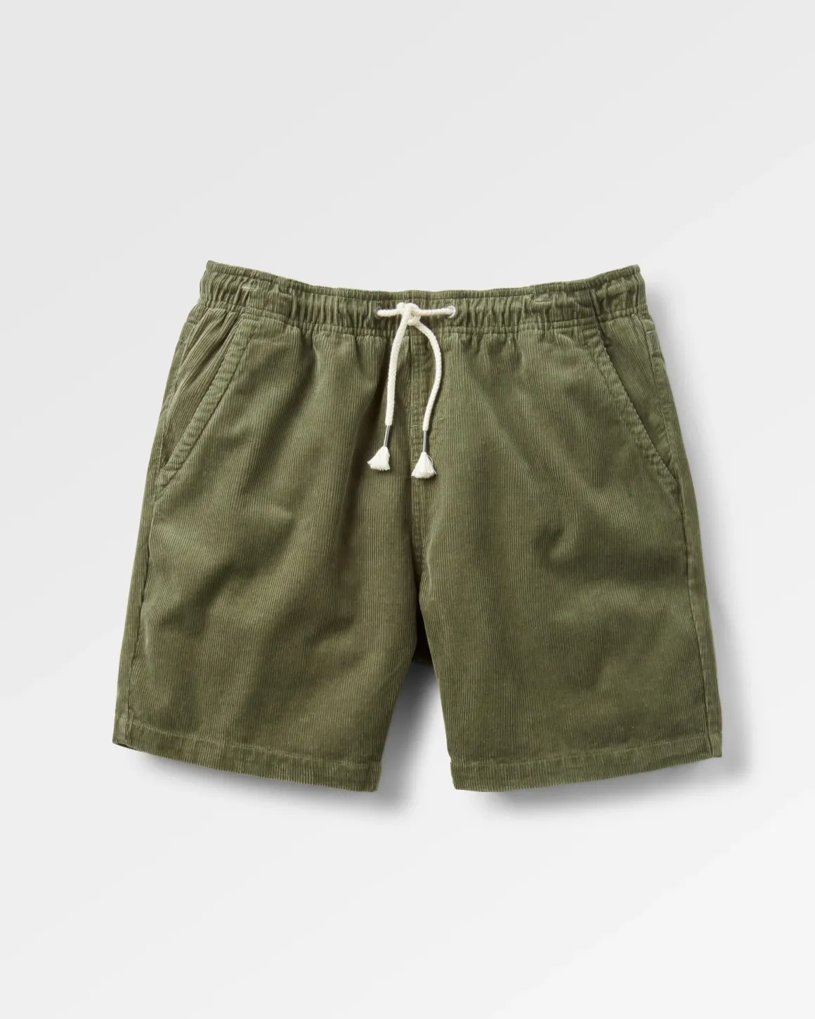 Drifter Cord Shorts - Dusty Olive