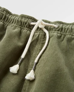 Drifter Cord Shorts - Dusty Olive