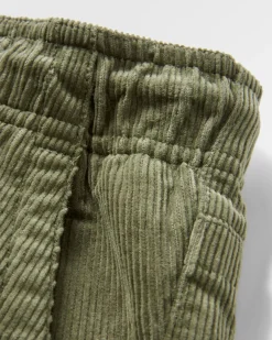 Drifter Cord Shorts - Dusty Olive