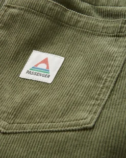 Drifter Cord Shorts - Dusty Olive