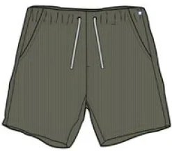 Drifter Cord Shorts - Dusty Olive