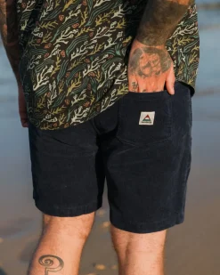 Drifter Cord Shorts - Rich Navy