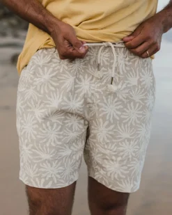 Drifter Cord Shorts - Seaweed Pebble Gray