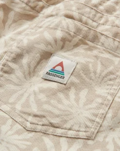 Drifter Cord Shorts - Seaweed Pebble Gray