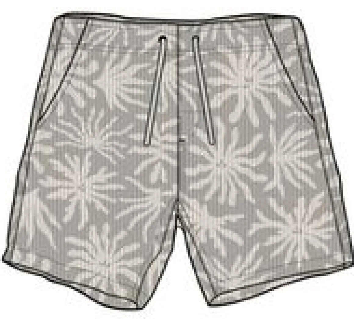 Drifter Cord Shorts - Seaweed Pebble Gray