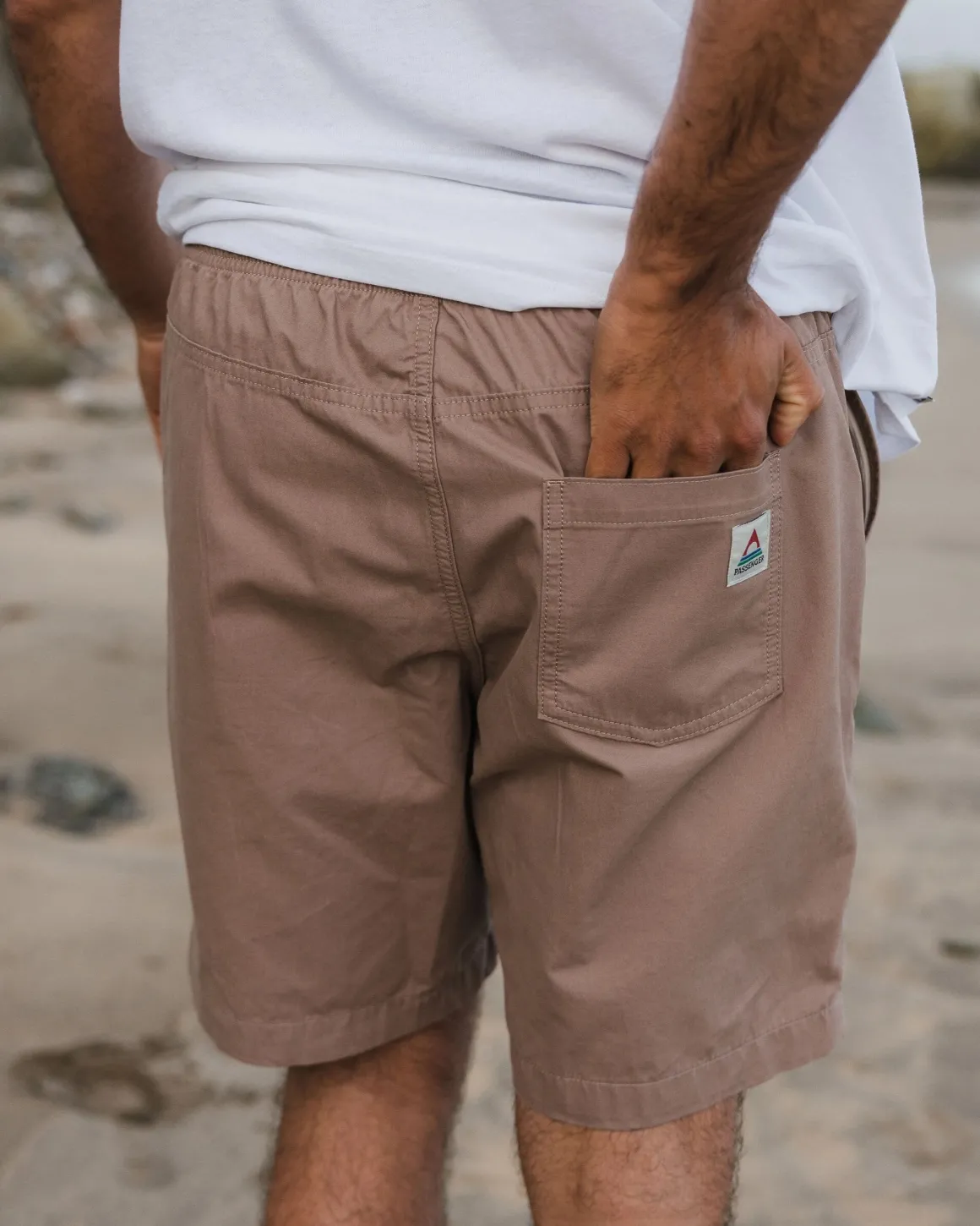 Drifter Organic Twill Shorts - Taupe