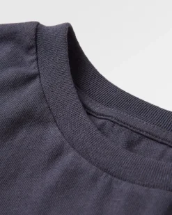 Drifters Oversized Recycled Cotton T-Shirt - Charcoal