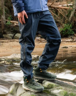 Droplet Waterproof Recycled Pants - Deep Navy