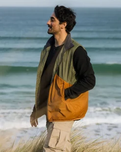 Dusk Recycled Insulated Vest - Dusty Olive